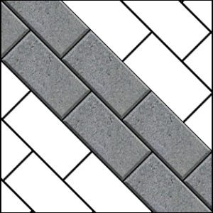 45-degree-bond-paving pattern