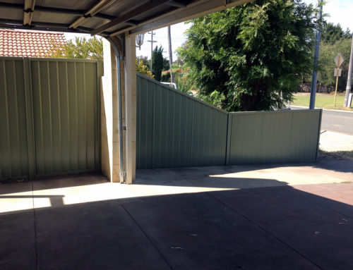 Fencing on boundaries/ common fencing between neighbours