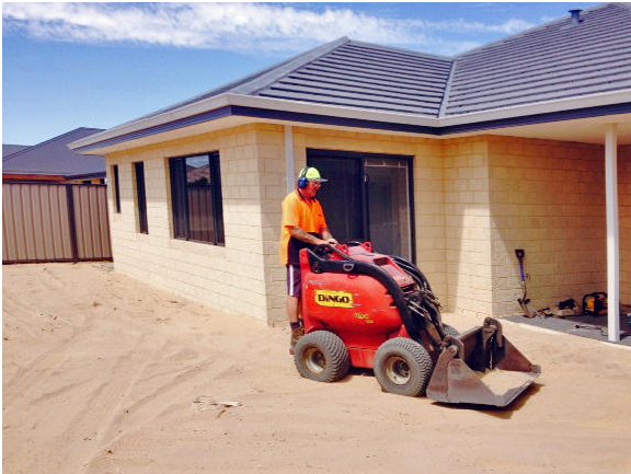 Excavating your new block perth