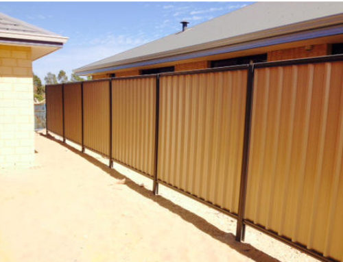 Fence Plinths for under Colorbond fence (Timber style fence plinths)