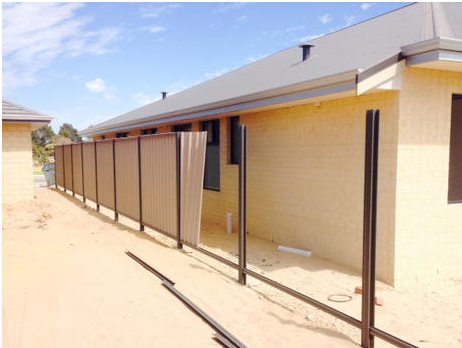 removing colourbond fence sheets