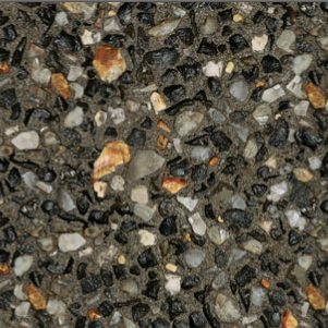 Exposed aggregate