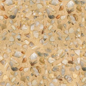 Exposed aggregate