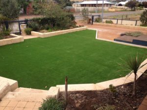 Artificial grass installed perth