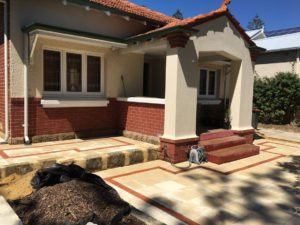retaining wall ideas and paving
