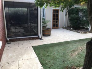 liquid limestone for paths and patios