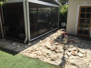 liquid limestone for paths and patios