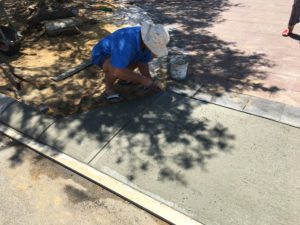 council crossover poured concrete alfred cove