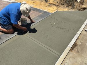 council crossover poured concrete alfred cove