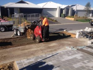 brick paving council vehicle crossover