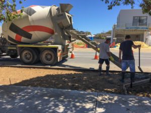 concrete council vehicle crossover contractors tuart hill