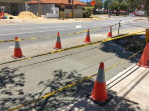 concrete council vehicle crossover contractors tuart hill