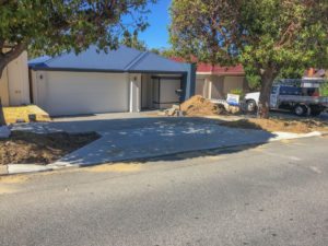 concrete council vehicle crossover contractors tuart hill