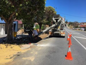 concrete council vehicle crossover contractors tuart hill