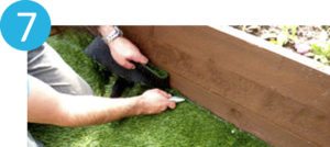 cutting in artificial turf perth