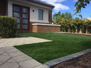 Perth artificial grass installed